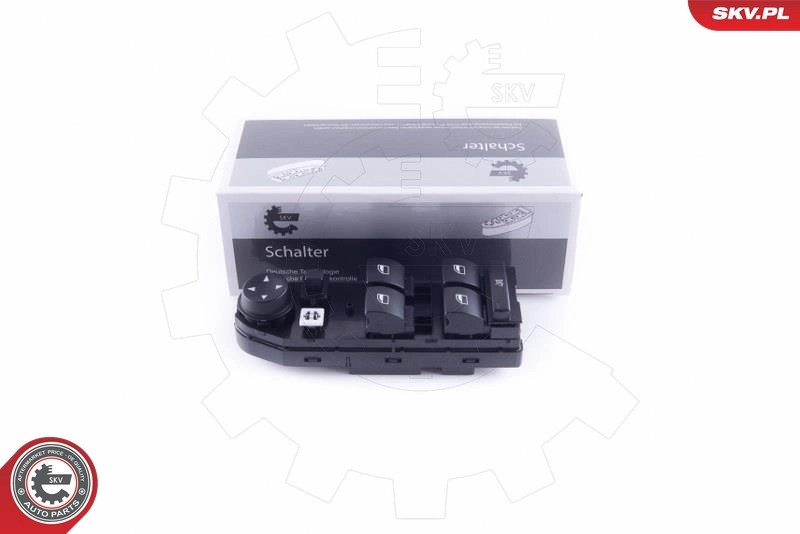 Switch, window regulator